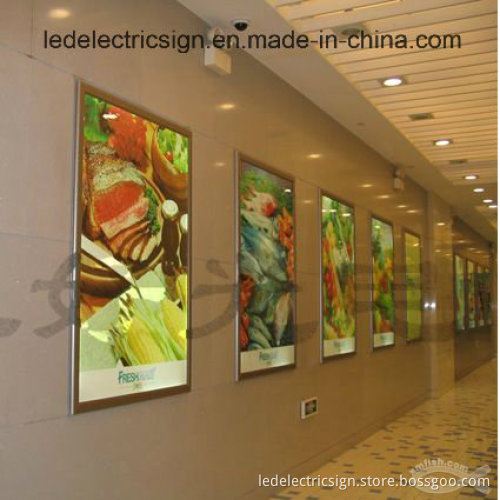 Restaurant Menu Light Box with Restaurant Menu for LED Menu Display